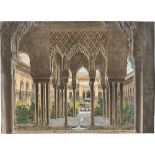 Wilhelm Gail. Der Löwenhof der Alhambra. 1833