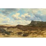 Louis Spangenberg. Landschaft. 1865