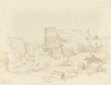 Deutsch, um 1825/30. Das Colosseum in Rom.
