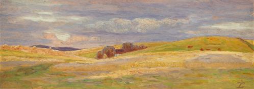 Johan Thomas Lundbye. Danish Landscape (Study).