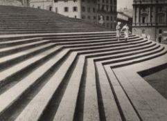 Dr. Paul Wolff. Rom, Treppe vor St. Maria Maggiore. 1934