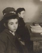Roman Vishniac. Hedar [David Eckstein, seven years old, and classmates in cheder, Jewis…. Circa 1938