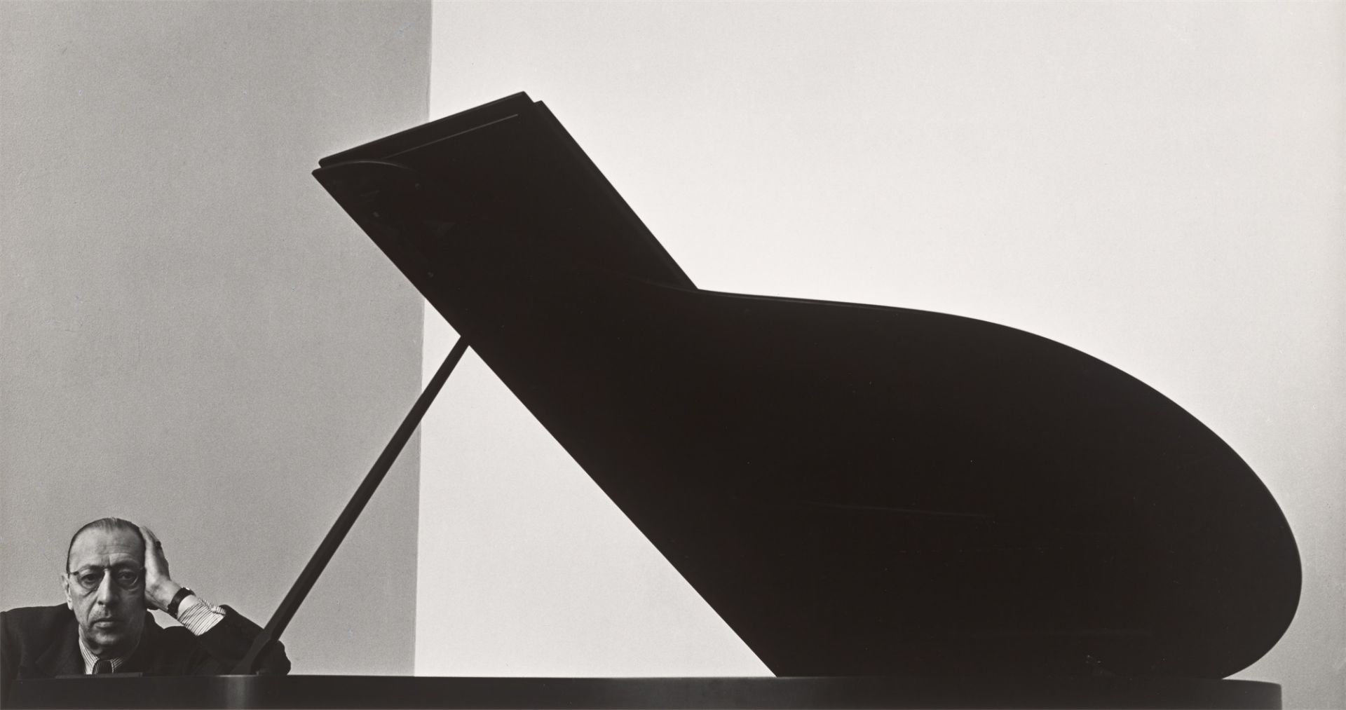 Arnold Newman. Igor Stravinsky, New York City. 1946