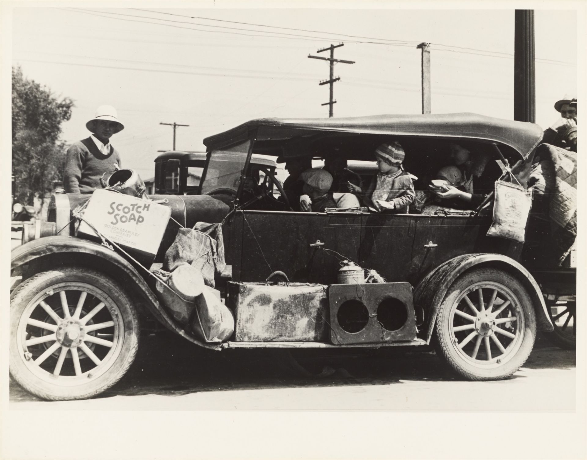 Dorothea Lange. Oklahoma Dust Bowl Refugees, San Fernando, California, June. 1935 - Image 2 of 3