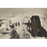 Henri Cartier-Bresson. Market in Shiek el Gournah, Theben, Ägypten. 1950