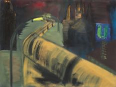 Rainer Fetting. „Nacht am Südstern“. 1988