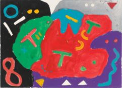 A.R. Penck. Ohne Titel. 1981