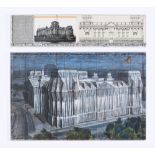 Christo. „Wrapped Reichstag (Project for Berlin)“. 1994