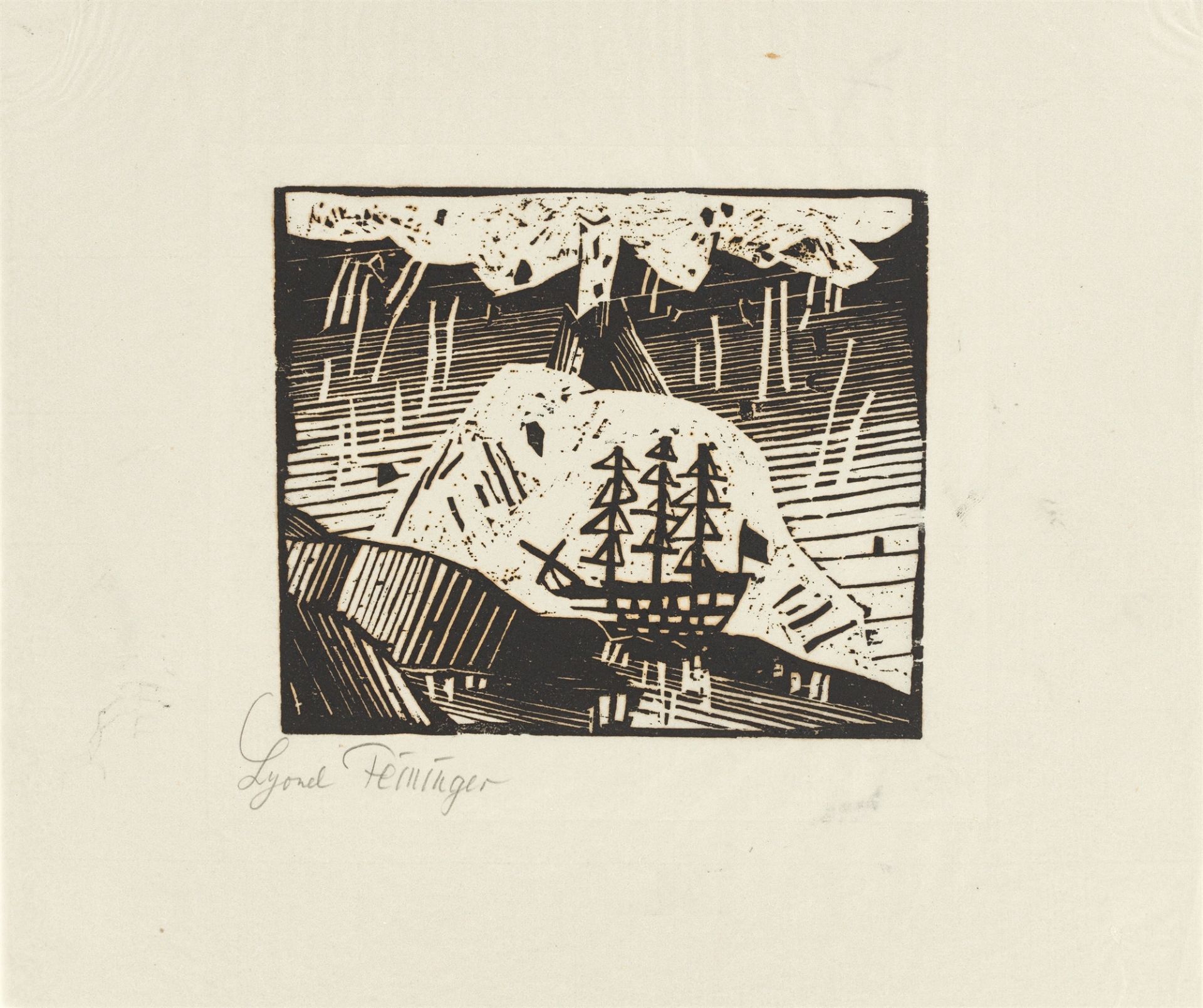 Lyonel Feininger. „Zwölf Holzschnitte“. 1921 - Bild 3 aus 15