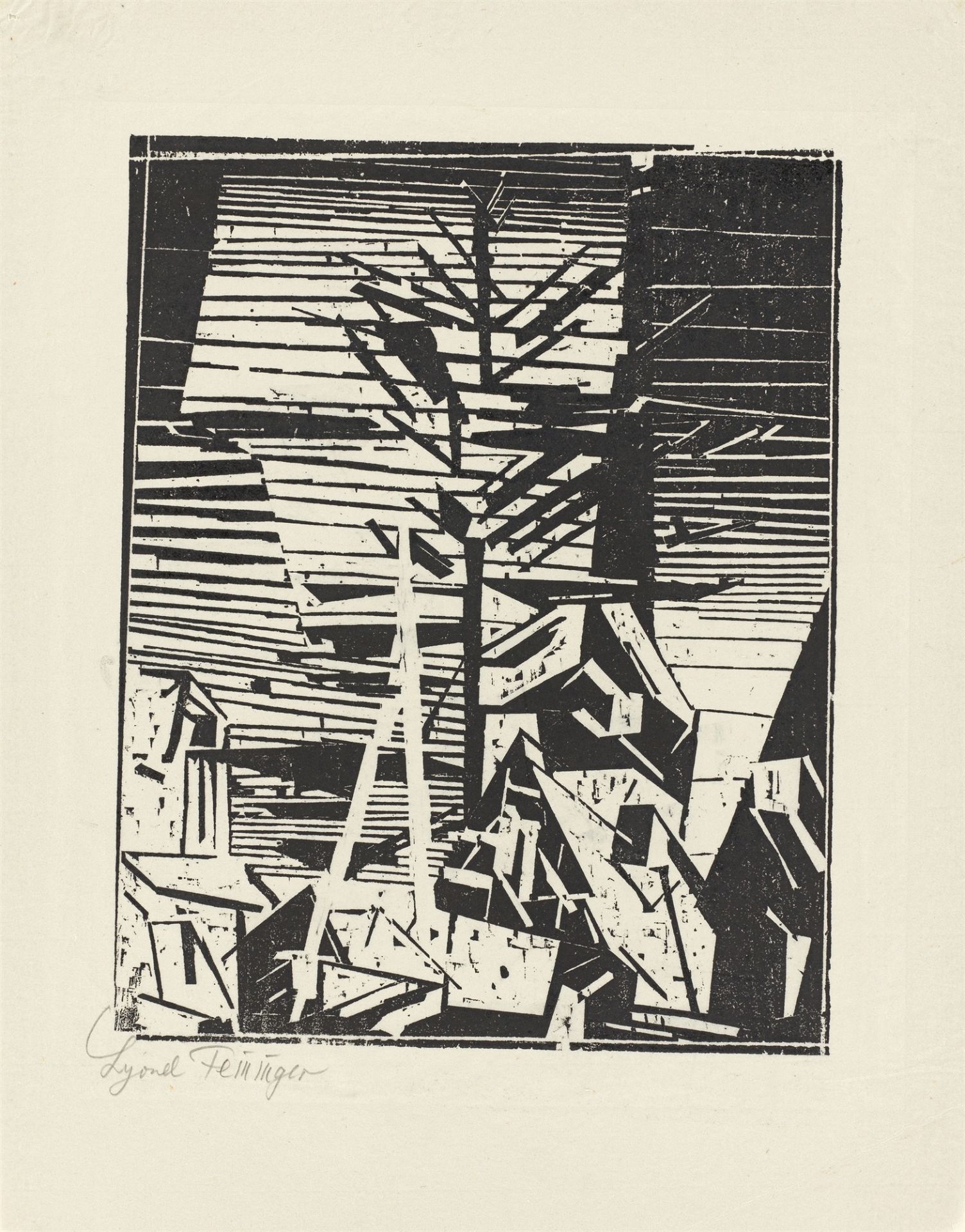 Lyonel Feininger. „Zwölf Holzschnitte“. 1921 - Bild 6 aus 15
