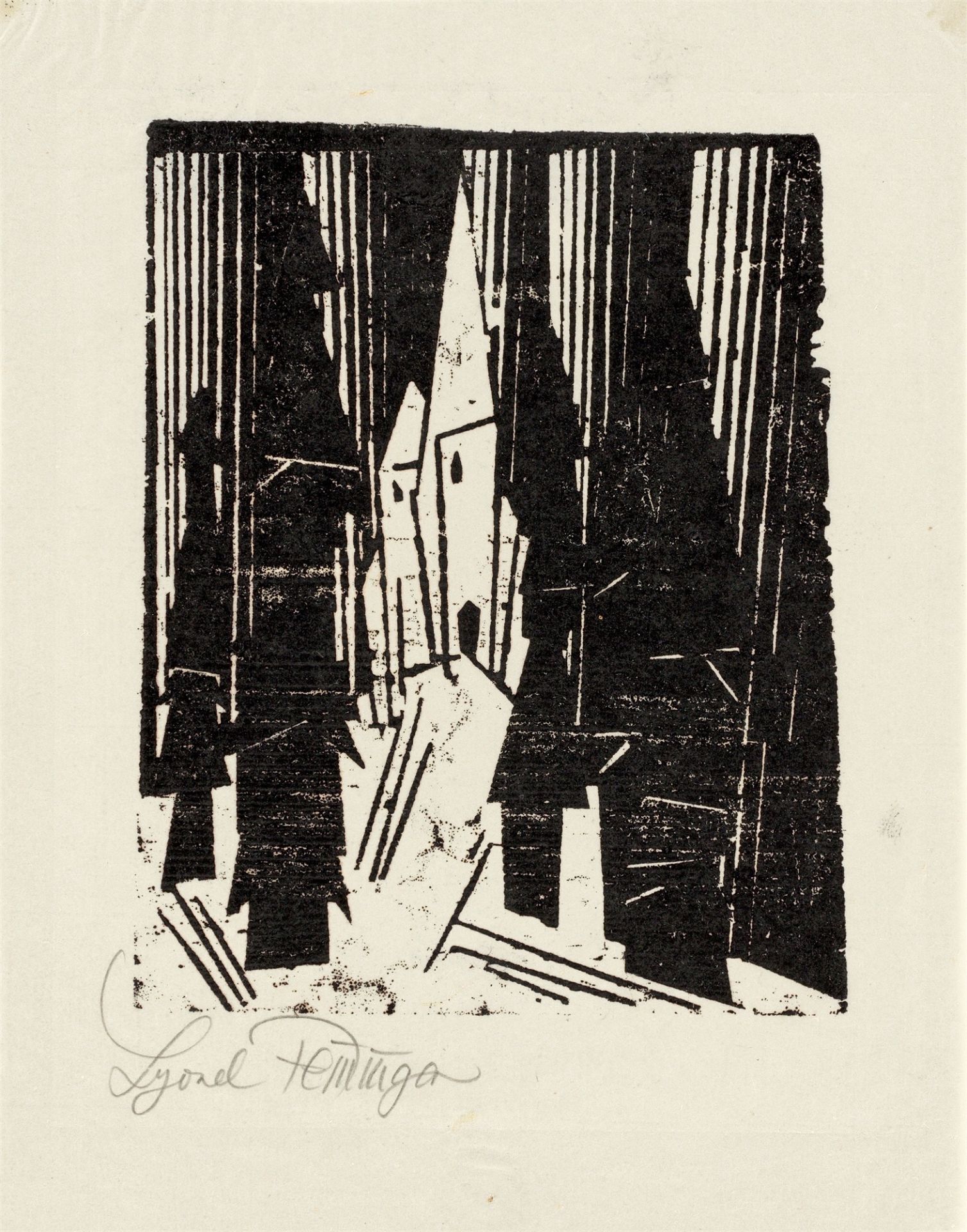 Lyonel Feininger. „Zwölf Holzschnitte“. 1921 - Bild 11 aus 15