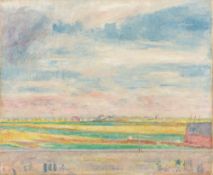 James Ensor. ”The ,Haute Barrière‘ outside Ostend (La ,Haute Barrière‘ aux environs d'O…. Circa 1925