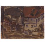 Christian Rohlfs. Straße in Soest. 1911/19