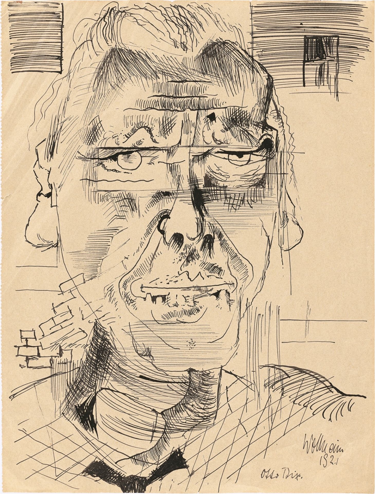 Gert Heinrich Wollheim. ”Otto Dix”. 1921