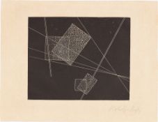 László Moholy-Nagy. Komposition (Flächen und Achsen). 1923