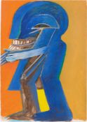 Horst Antes. Blaue Figur. 1973