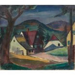 Karl Hofer. „Kleine Schwarzwaldlandschaft“. Um 1920/21