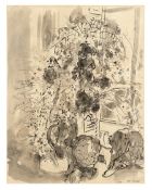 Marc Chagall. „Les fleurs près de la fenêtre“. 1949