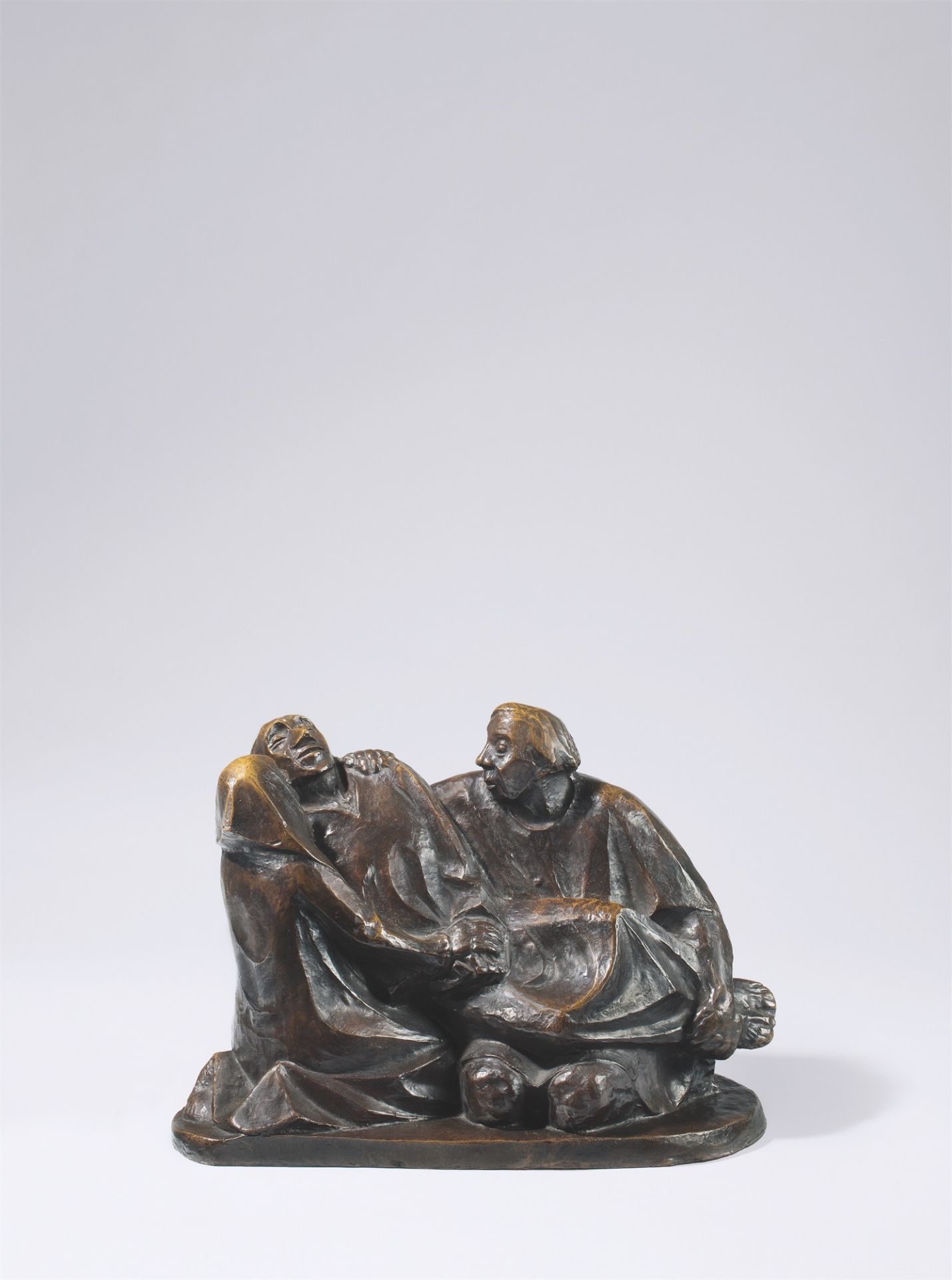 Ernst Barlach. „Gruppe aus drei Figuren“. 1925