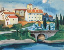 Hermann Max Pechstein. „Saint-Vincent in Hendaye“. 1931