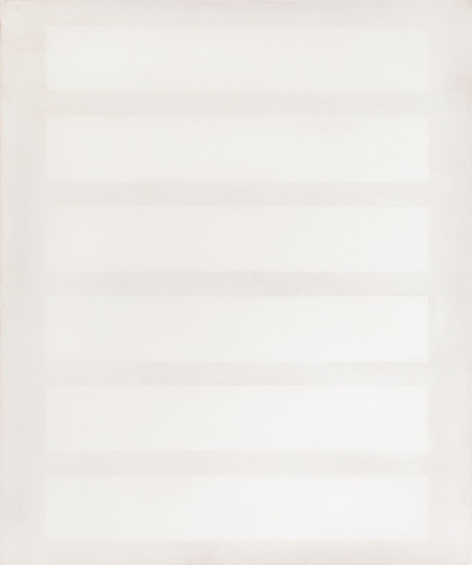 Ulrich Erben. Untitled (white canvas). 1970