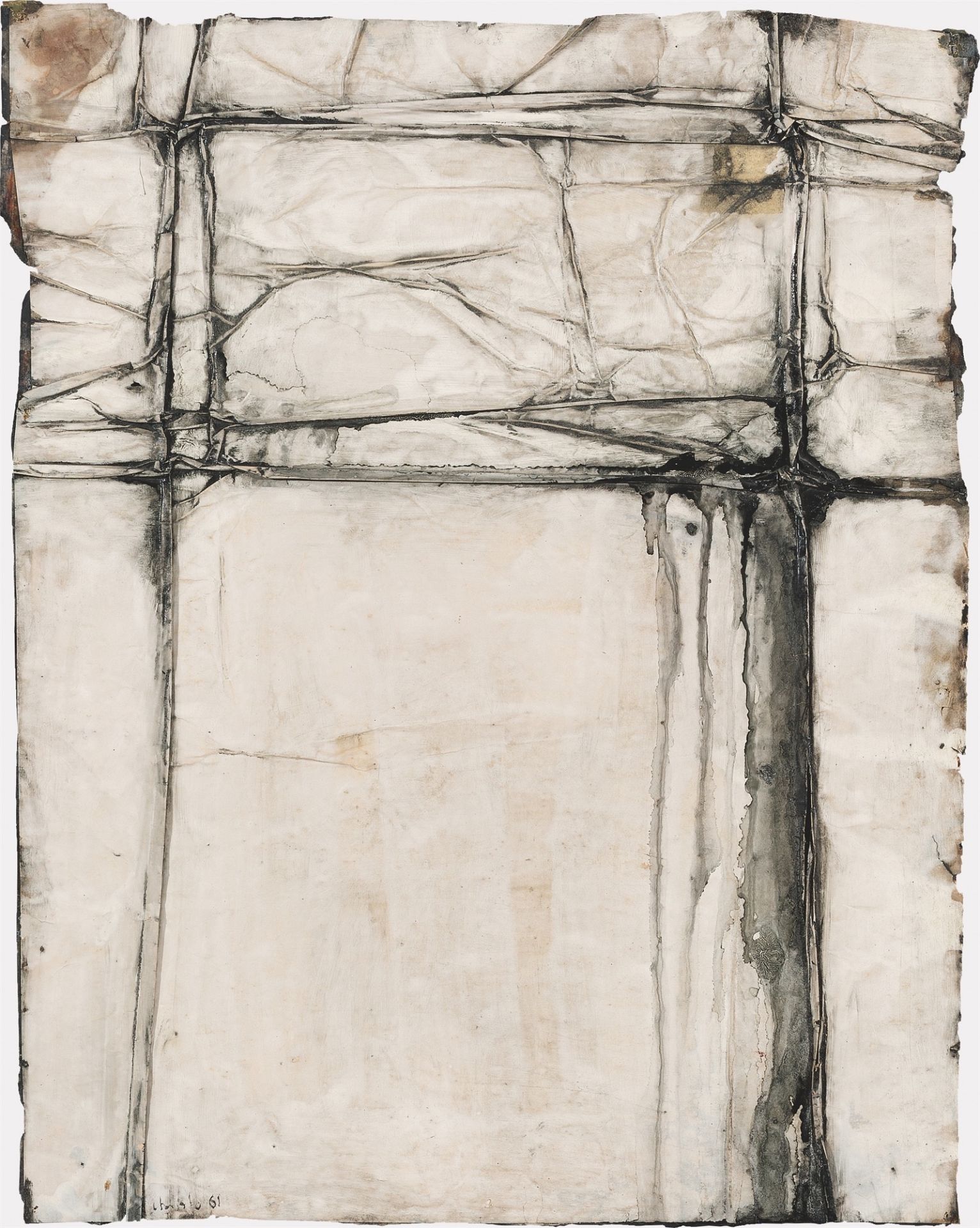 Christo. Surface d’Empaquetage. 1961