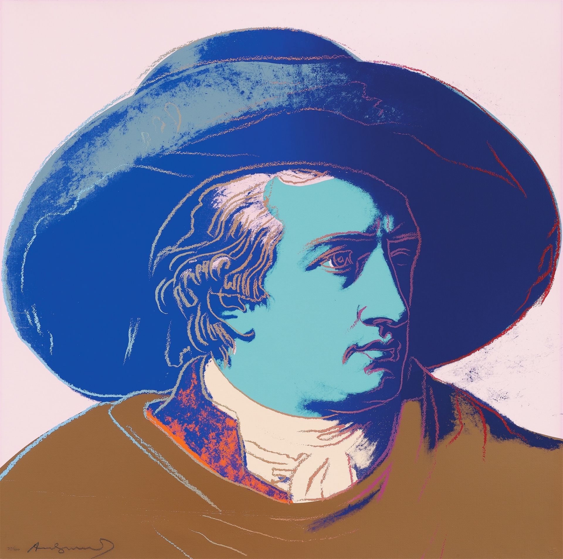 Andy Warhol. ”Goethe”. 1982