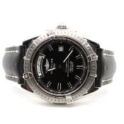 Breitling Mens Chronometre with Day and Date Ref A45355