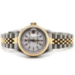 Rolex Steel and Gold Datejust Ref 69173