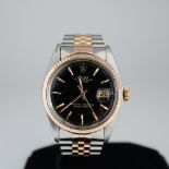 Rolex Datejust ref 1601 Steel & Pink Gold