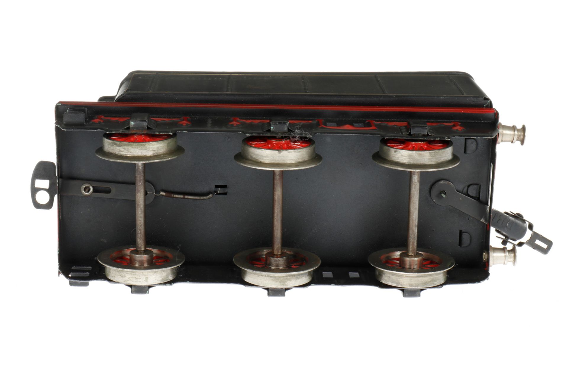 Märklin 2-B Dampflok E 66/12921, S 1, elektr., schwarz, mit Tender, kW und 2 el. bel. Stirnlampen, - Image 7 of 7