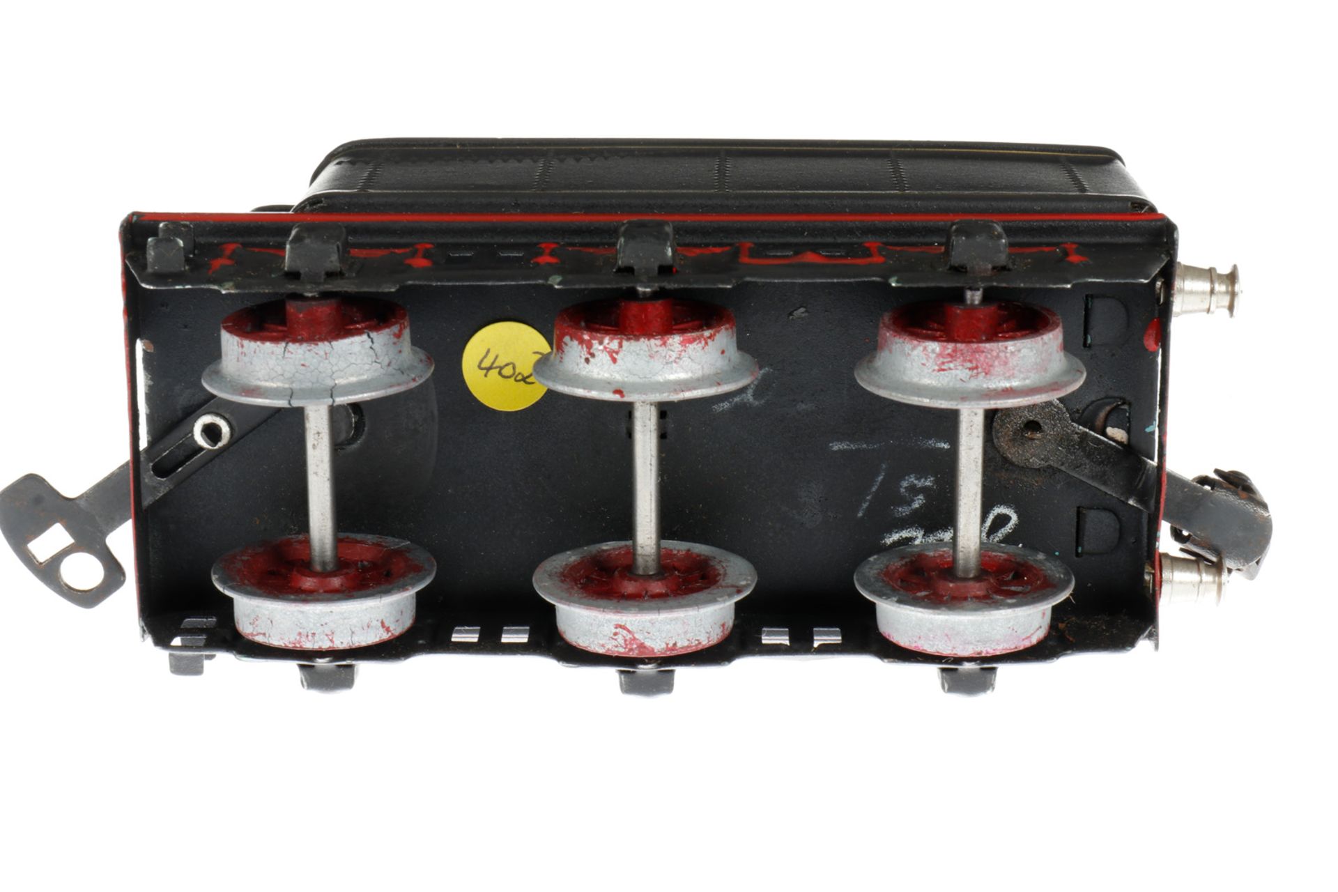 Märklin 2-B Dampflok E 70/12920, S 0, elektr., schwarz, mit Tender, kW und 2 el. bel. Stirnlampen, - Image 8 of 9