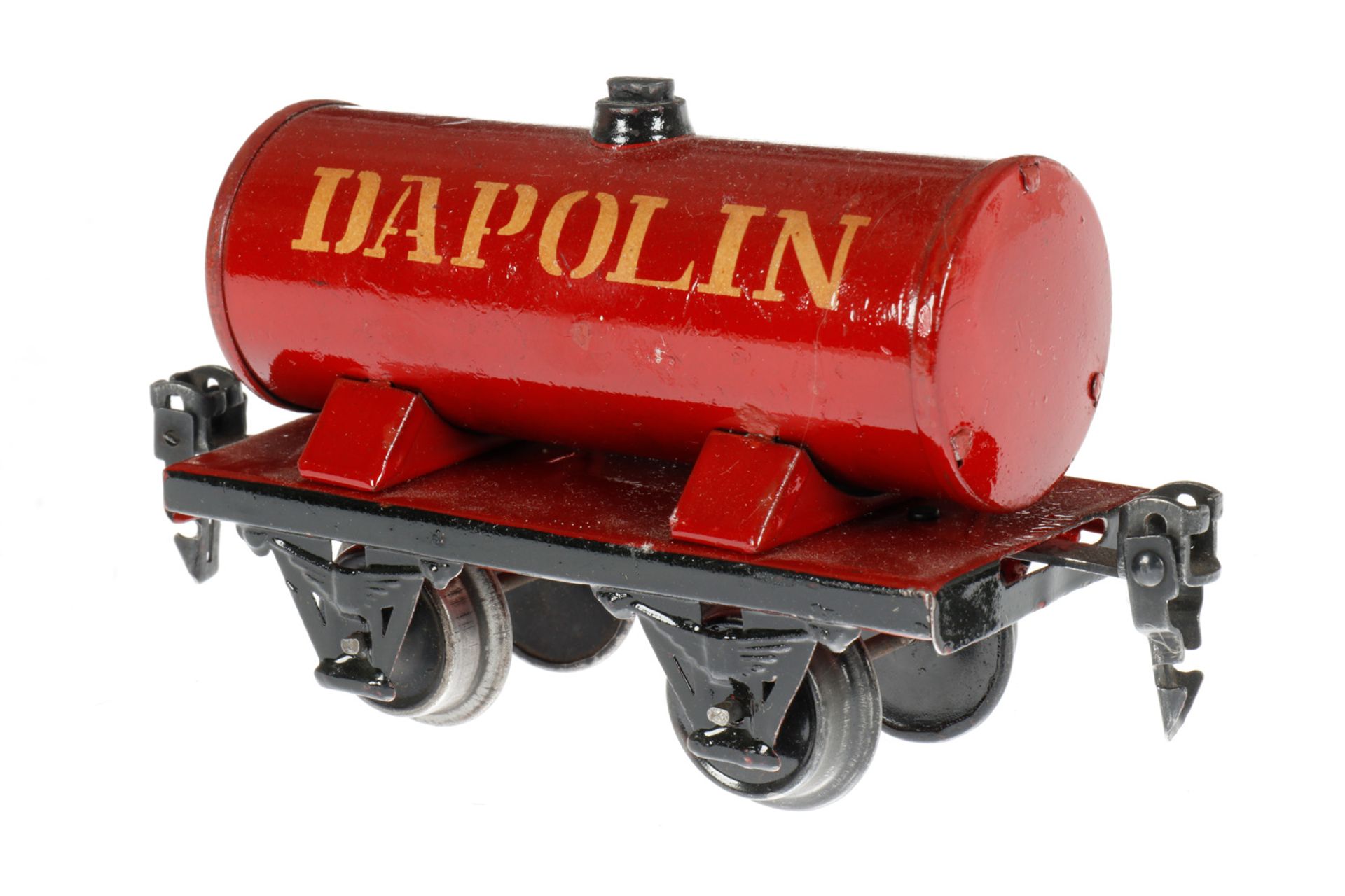 Märklin Dapolin Kesselwagen 1973, S 0, HL, LS tw ausgeb., gealterter Lack, L 11, Z 3 - Bild 3 aus 4