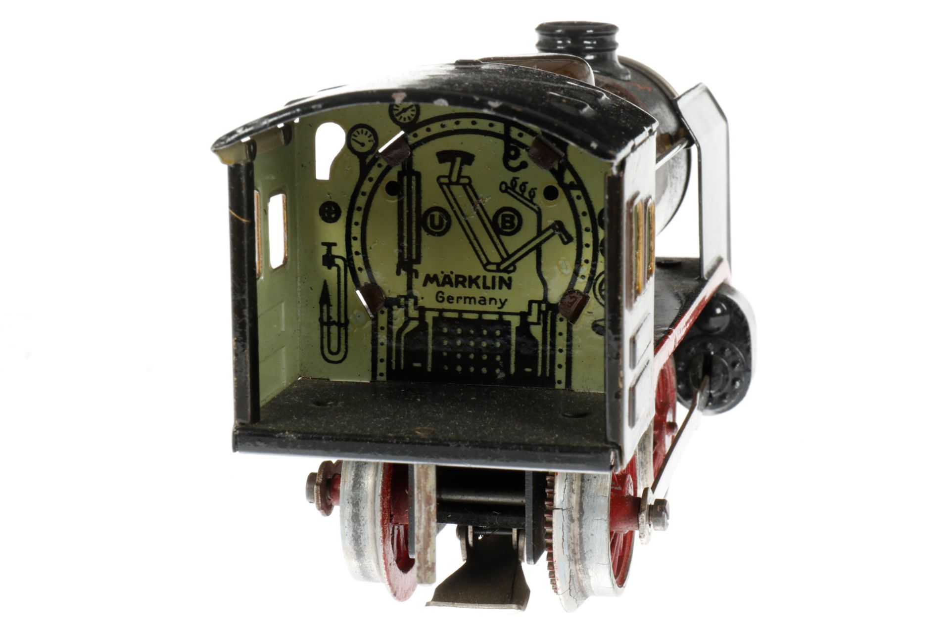 Märklin B-Dampflok R 12890, S 0, elektr., braun/schwarz, mit Tender, gW und 1 el. bel. Stirnlampe, 1 - Bild 3 aus 6