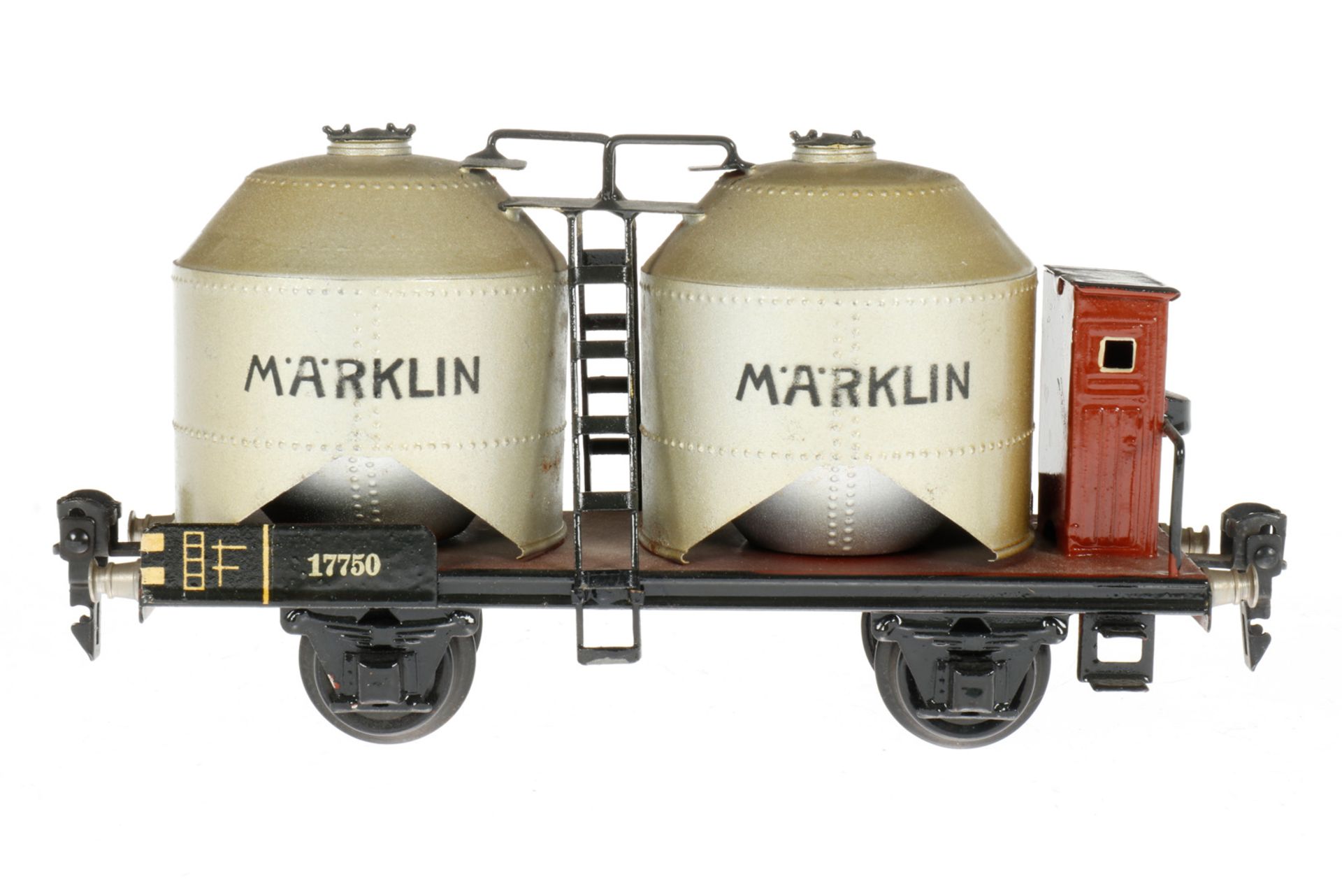 Märklin Braunkohlestaubwagen 1775, S 0, HL, mit BRH, LS und gealterter Lack, L 18,5, sonst noch Z 2