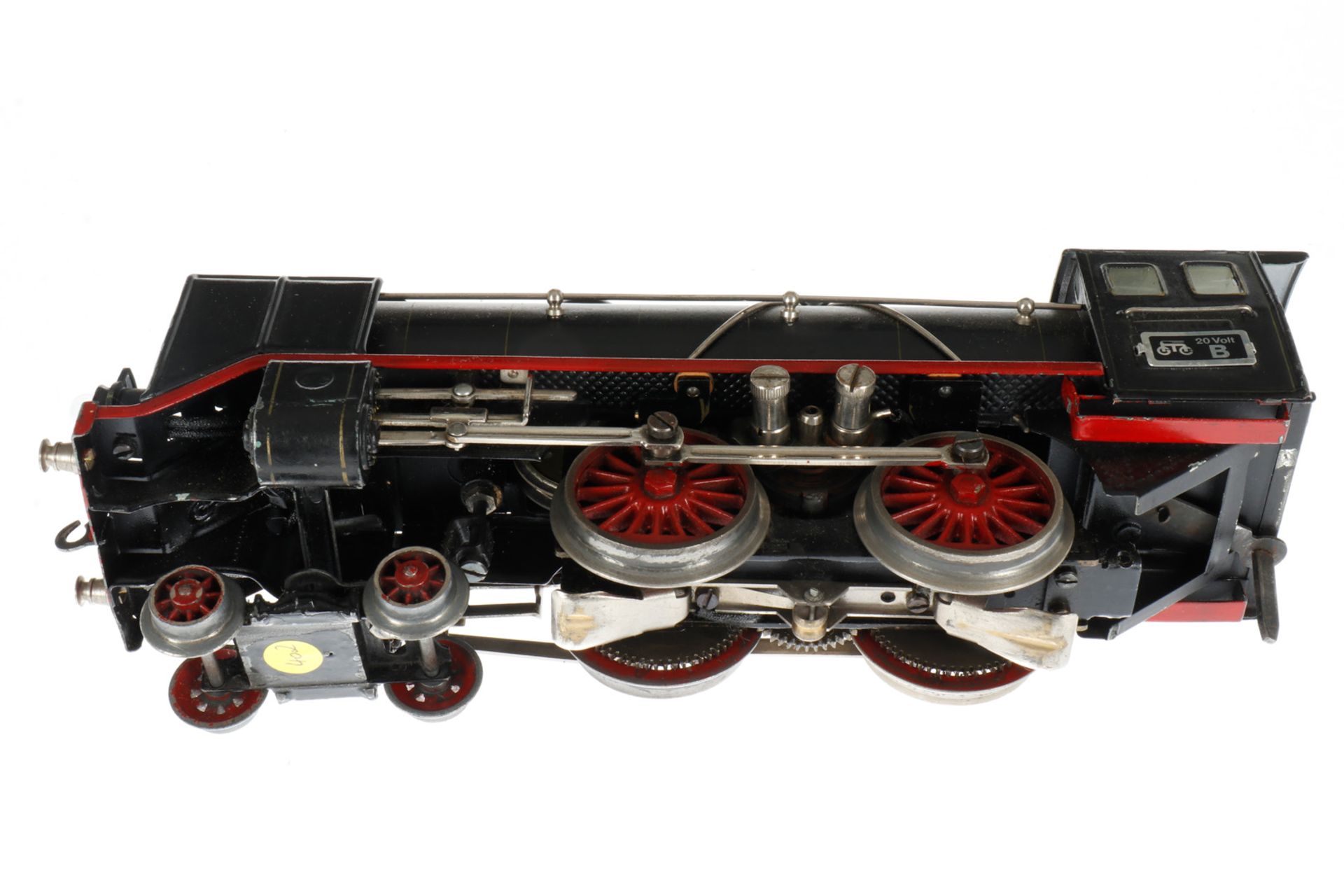 Märklin 2-B Dampflok E 70/12920, S 0, elektr., schwarz, mit Tender, kW und 2 el. bel. Stirnlampen, - Bild 7 aus 9