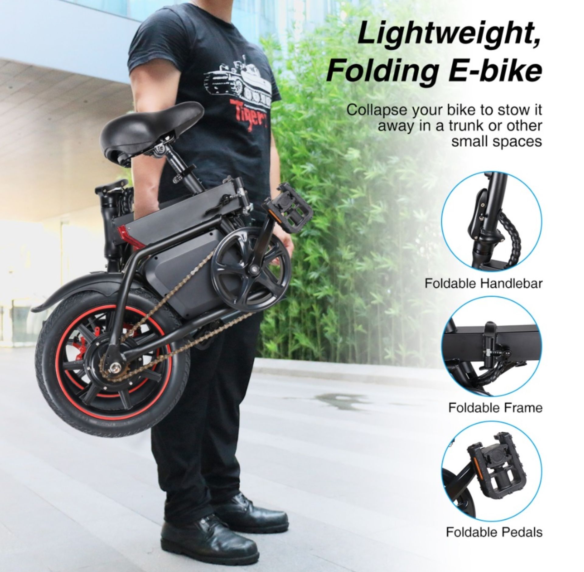 Brand New Windgoo B20 Lightweight Folding E-Bike RRP £399 - Image 8 of 8