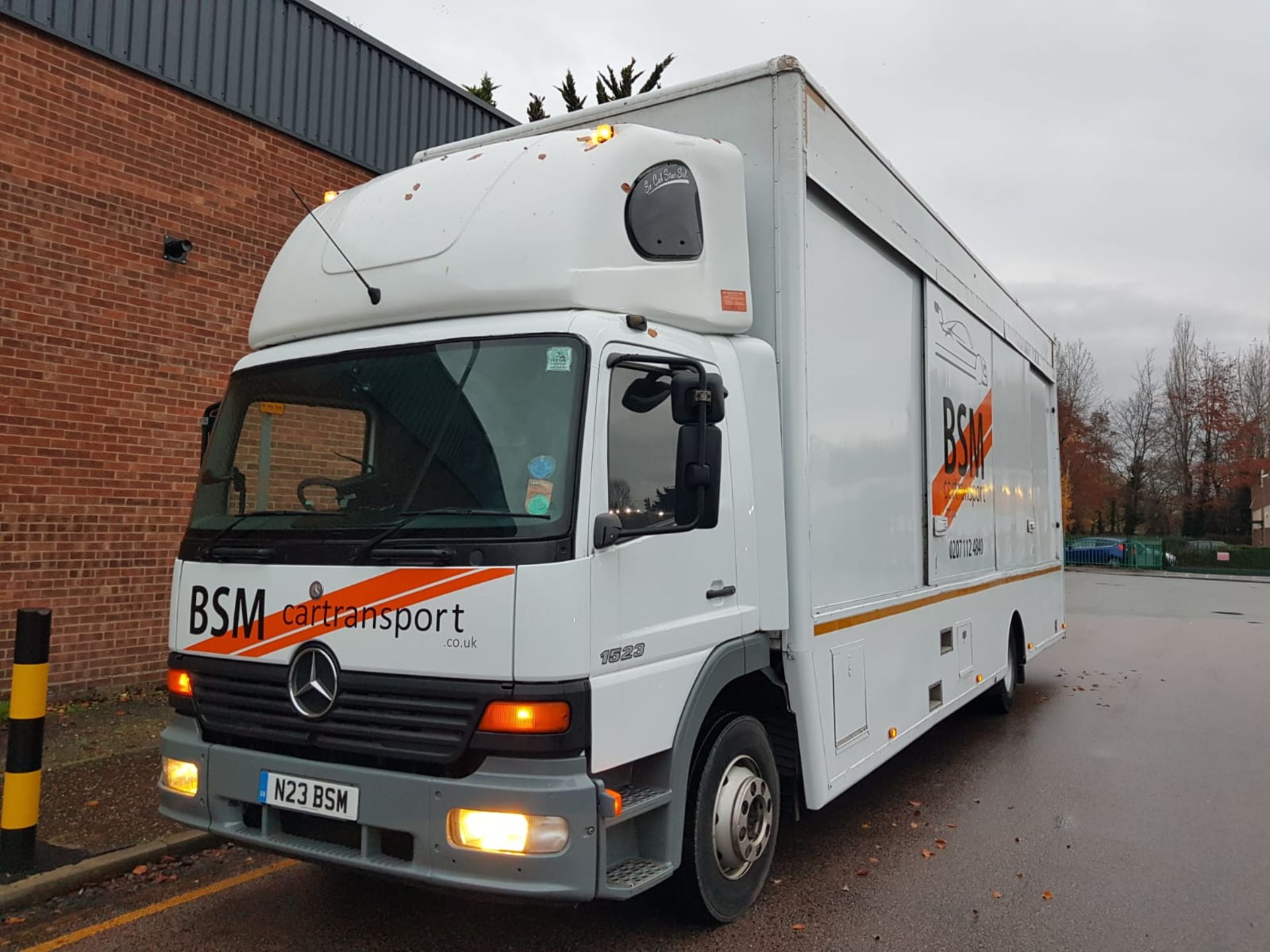 Mercedes Atego twin deck car transporter 2004 54 plate 12.5 tonne