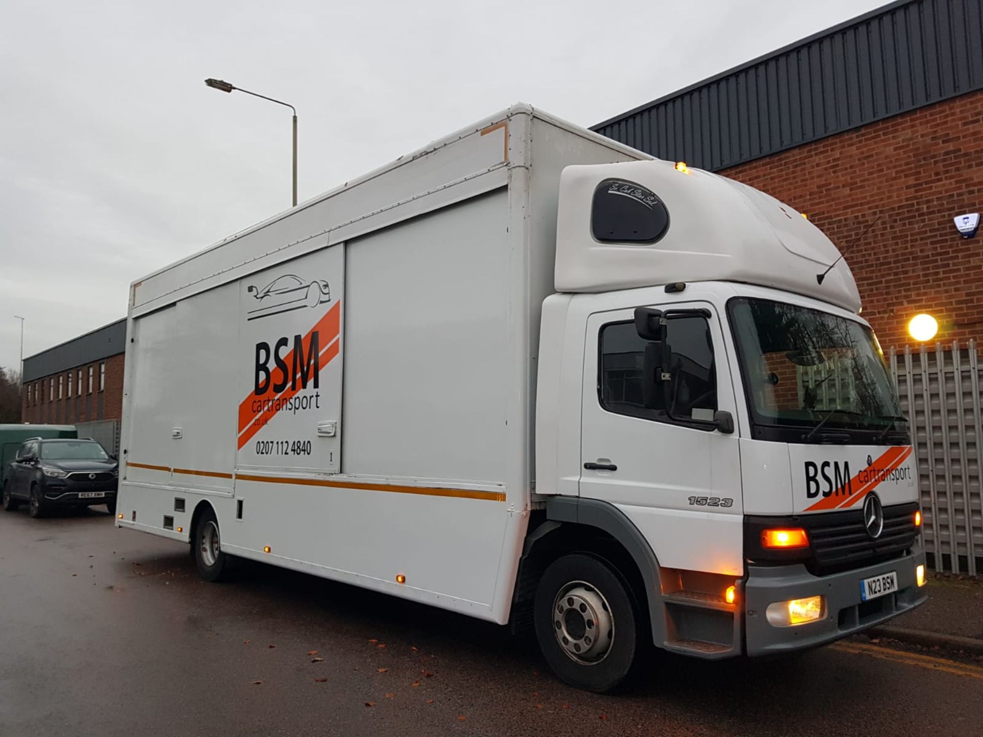 Mercedes Atego twin deck car transporter 2004 54 plate 12.5 tonne - Image 8 of 21