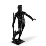 SCULTURA IN BRONZO PATINATO, XIX-XX SECOLO