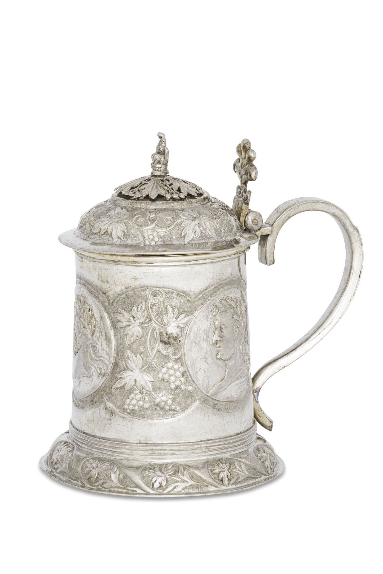 TANKARD IN ARGENTO, IMPERO AUSTRO-UNGARICO, 1840