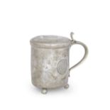 TANKARD IN ARGENTO, SAN PIETROBURGO, 1868, ORAFO H. HACKLIN