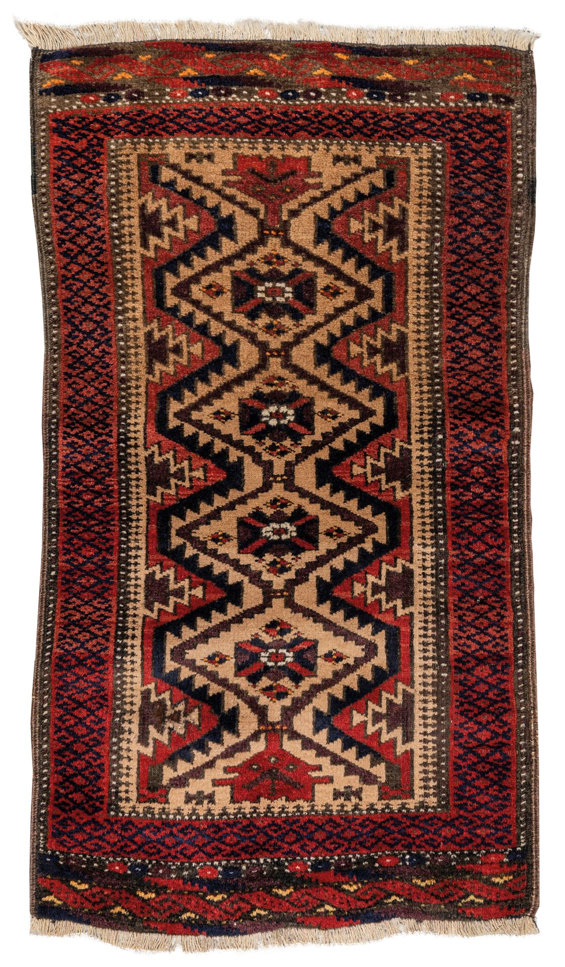 FRONTE SACCA BALISHT BALUCH, PERSIA KHORASSAN, CIRCA 1880