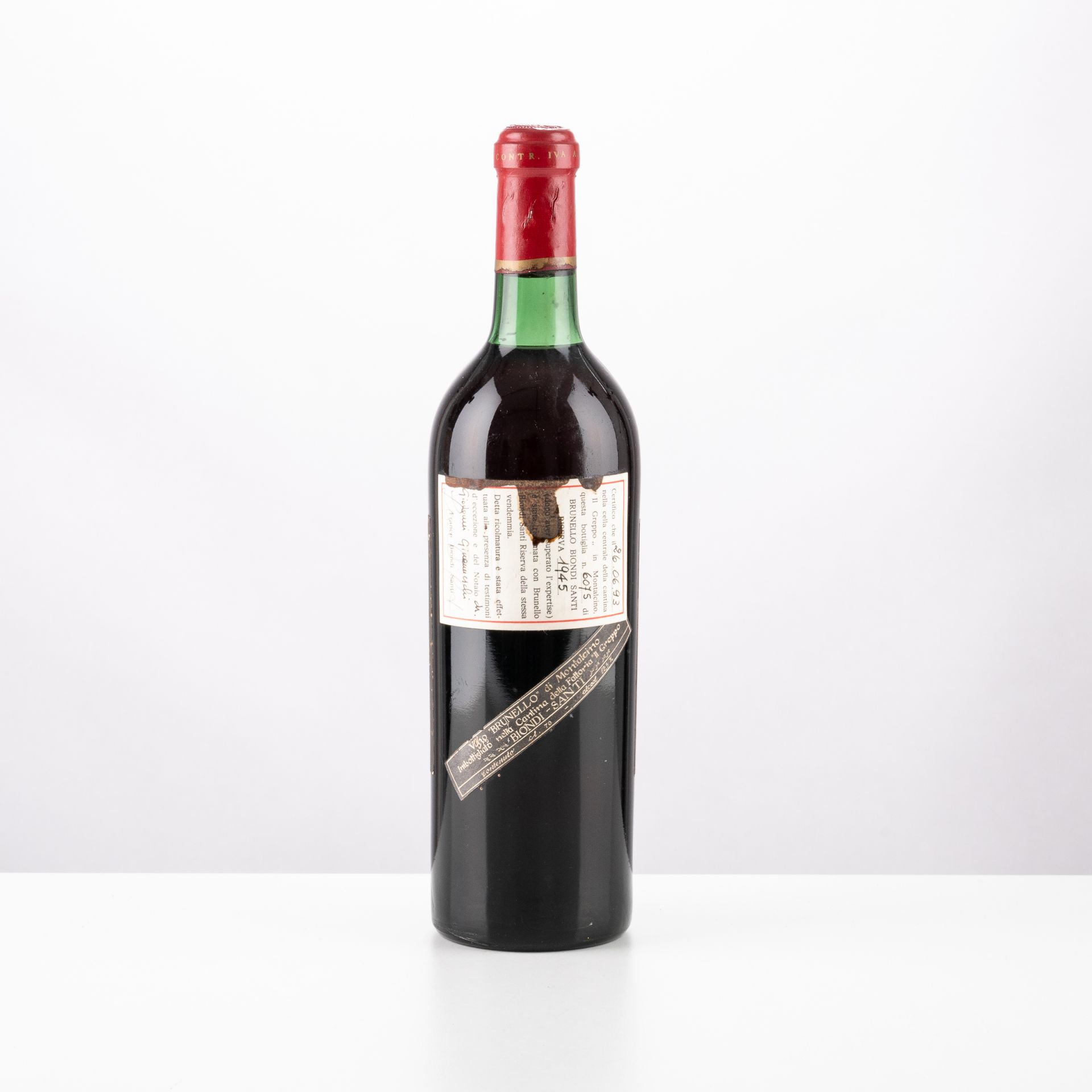 Brunello di Montalcino Riserva 1945, Biondi Santi Tenuta Greppo - Bild 2 aus 2