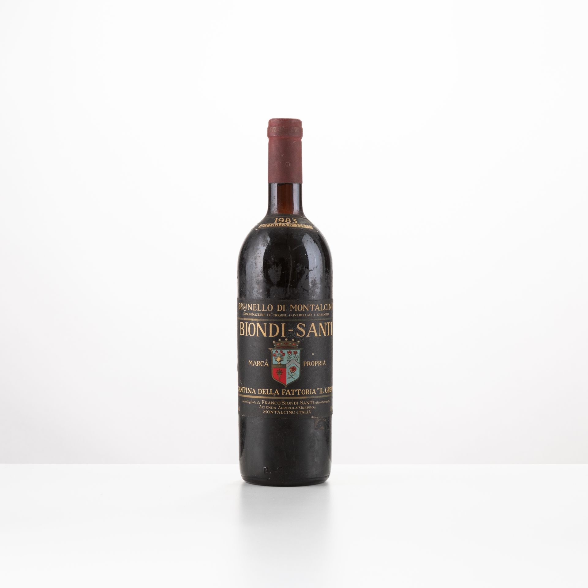 Brunello di Montalcino Annata 1983, Biondi Santi Tenuta Greppo