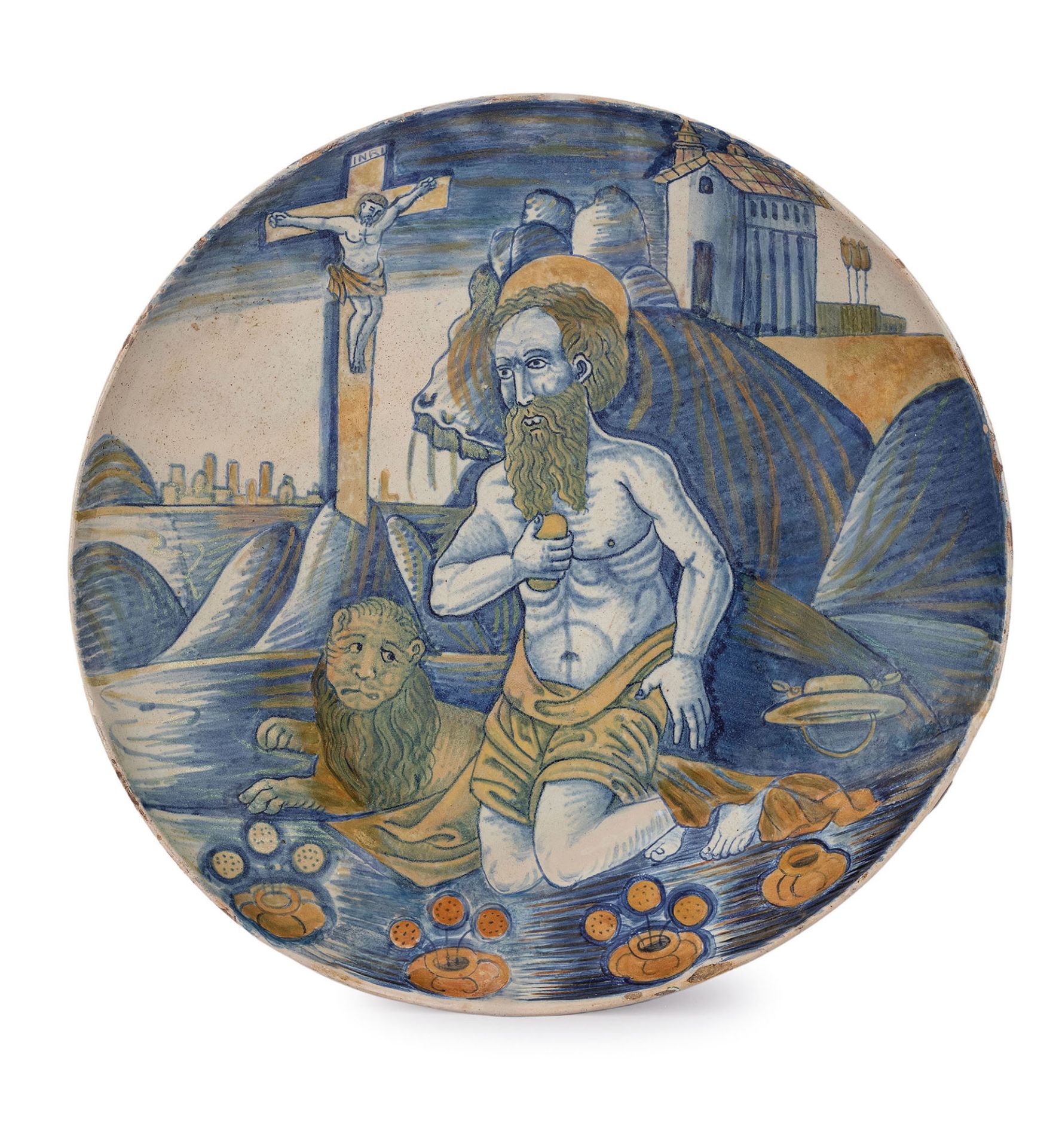 COPPA IN MAIOLICA, FORNACE DI DERUTA, CIRCA 1530-1540 - Bild 2 aus 2