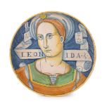 ALZATA IN MAIOLICA POLICROMA, FORNACE DI CASTELDURANTE, XVI SECOLO