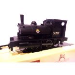 Hornby R3728 BR pug BR black early crest, 51207. P&P Group 1 (£14+VAT for the first lot and £1+VAT