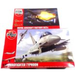 Two Airfix kits 1/72 scale BE2C and Typhoon. P&P Group 1 (£14+VAT for the first lot and £1+VAT for
