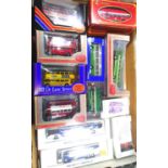 Thirteen OO scale buses and coaches, EFE, traditional, BT. P&P Group 3 (£25+VAT for the first lot